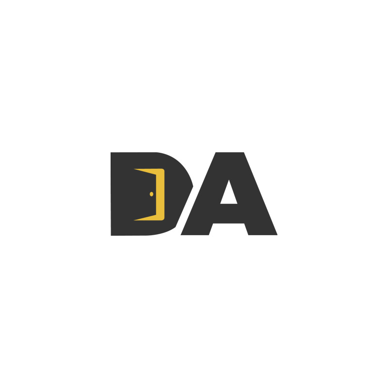 Nicecube Logo Design – DA Doorkits, Roscommon Nicecube Logo Design - DA Doorkits, Roscommon